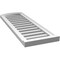 Ekena Millwork Arch Top Surface Mount PVC Gable Vent w/ 2"W x 2"P Brickmould Sill Frame, 14"W x 38"H GVPAR14X3803SN - alternate 4